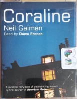 Coraline written by Neil Gaiman performed by Dawn French on Cassette (Abridged)